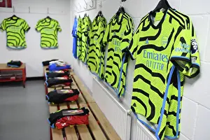 Arsenal Dressing Room: AFC Bournemouth vs Arsenal FC, Premier League 2023-24