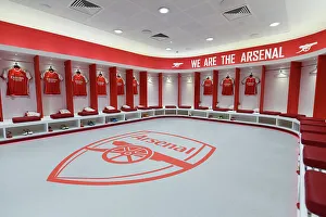 Arsenal V Wolverhampton Wanderers 2022-23 Prints: Arsenal Dressing Room: Pre-Match Moments vs. Wolverhampton Wanderers (2022-23)