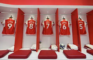 Arsenal Dressing Room: Pre-Match Preparation vs Fulham (2023-24)
