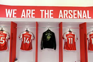 Arsenal Dressing Room: Pre-Match Preparation vs Sheffield United (2023-24)
