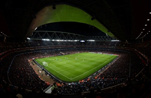 Arsenal V Marseille 2013-14 Prints: Arsenal at Emirates Stadium: Arsenal vs