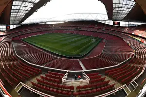 Arsenal V Sporting Clube De Portugal 2018-19 Prints: Arsenal at Emirates Stadium: Pre-Match Atmosphere vs Sporting CP