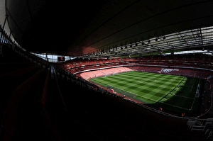 Arsenal V Watford 2015-16 Prints: Arsenal at Emirates Stadium: Pre-Match Excitement vs. Watford (2015-16)