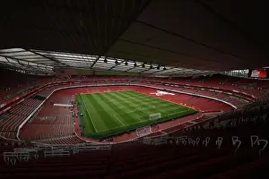 Arsenal V Manchester City 2018-19 Prints: Arsenal at Emirates Stadium: Pre-Match Scene vs Manchester City (2018-19)