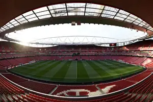 Arsenal V Sporting Clube De Portugal 2018-19 Prints: Arsenal at Emirates Stadium: Preparing for Sporting CP in the Europa League