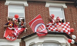 Arsenal FA Cup Final Victory Parade 2014-15
