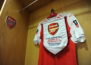 Arsenal V Lincoln City 2016-17 Prints: Arsenal FA Cup Quarter-Final: Pride of the Pennant
