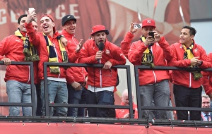 Arsenal FA Cup Triumph: 2014-15 Victory Parade