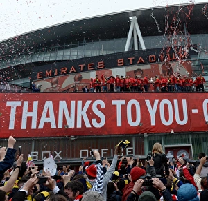 Arsenal FA Cup Triumph: 2014-15 Victory Parade