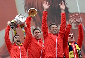 Arsenal FA Cup Triumph: 2014-15 Victory Parade