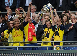 Arsenal V Aston Villa - FA Cup Final 2015 Prints: Arsenal FA Cup Victory: Arsenal vs Aston Villa, 2015
