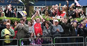Arsenal FA Cup Final Victory Parade 2014-15 Prints: Arsenal FA Cup Victory Parade 2014-15: Celebrating Our Championship