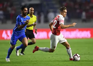 Al-Nasr Dubai SC V Arsenal 2018-19 Prints: Arsenal Faces Al-Nasr Dubai SC in Friendly Match at Al Maktoum Stadium (2018-19)