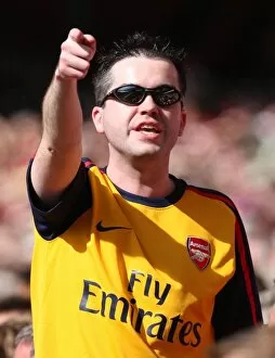 Images Dated 10th May 2009: Arsenal fan