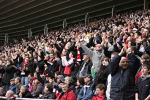 Sunderland v Arsenal 2008-9 Gallery: Arsenal fans