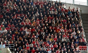 Arsenal V Manchester City 2008-09 Prints: Arsenal fans