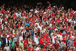 Arsenal V Portsmouth 2007-08 Prints: Arsenal fans