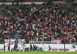 Arsenal Fans in Action at FC Zurich vs Arsenal, UEFA Europa League 2022-23