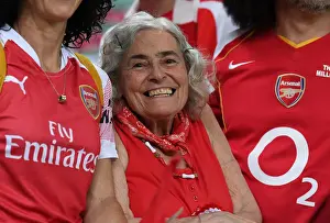 Arsenal V Chelsea Europa League Cup Final 2019 Prints: Arsenal Fan's Anticipation: Europa League Final Showdown against Chelsea in Baku