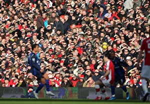 Arsenal V Sunderland 2009-10 Prints: Arsenal fans. Arsenal 2: 0 Sunderland