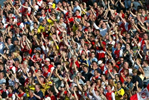Fan Prints: Arsenal Fans. Arsenal 2: 1 Leicester City