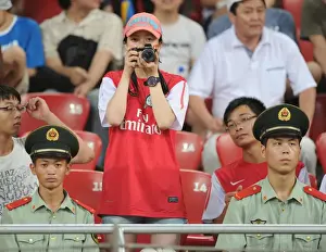 Arsenal Fans in Beijing: A Sea of Red Unites at the Arsenal vs Manchester City Pre-Season Clash, 2012
