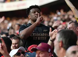 Arsenal Fans Celebrate: Arsenal FC vs Manchester United, Premier League 2023-24