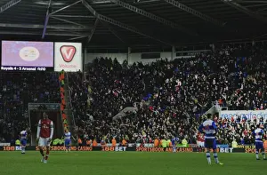 Arsenal Fans Celebrate Capital One Cup Victory over Reading