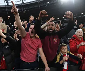 Arsenal Fans Celebrate Dramatic Win Against West Ham United in Premier League Showdown