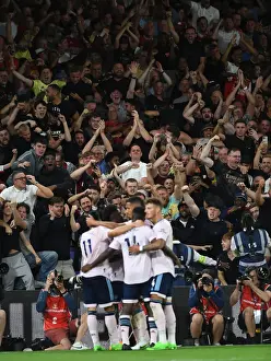 Arsenal Fans Celebrate Second Goal Against Crystal Palace in 2022-23 Premier League