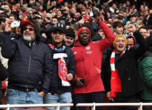 Arsenal Fans Celebrate Second Goal vs. Newcastle United (2021-22)