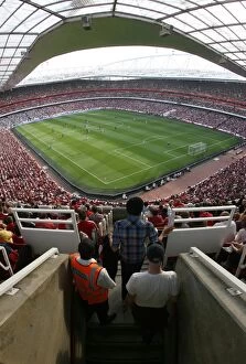 Images Dated 24th April 2010: Arsenal fans enter the bowl. Arsenal 0: 0 Manchester City. Barclays Premier League
