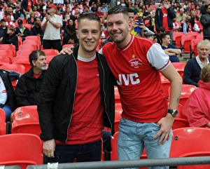 Arsenal V Manchester City - FA Community Shield 2014/15 Prints: Arsenal Fans at FA Community Shield: Arsenal vs Manchester City (2014)
