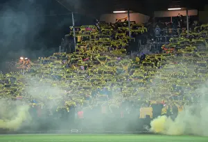 Arsenal Fans Face Off Against Bodo/Glimt Supporters: UEFA Europa League Clash in Norway