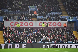 Aston Villa Women V Arsenal Women 2022-23 Prints: Arsenal Fans in Full Force at Aston Villa vs