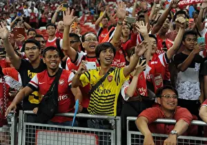 Arsenal V Singapore XI Prints: Arsenal Fans in Full Force: Singapore's Barclays Asia Trophy