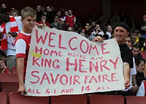 Arsenal Fans Gather Before Arsenal v Boca Juniors at Emirates Stadium, London (2011-12)