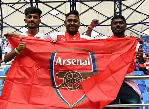 Al-Nasr Dubai SC V Arsenal 2018-19 Prints: Arsenal Fans Gather in Dubai for Al-Nasr Match, 2019