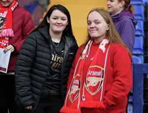 Arsenal Fans Gather Before Liverpool vs. Arsenal: FA Womens Super League Showdown