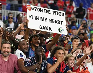 Arsenal Fans Gather After Pre-Season Match Against Everton in Baltimore