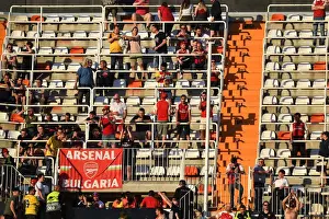 Valencia CF V Arsenal 2018-19 Prints: Arsenal Fans Gather Before UEFA Europa League Semi-Final vs Valencia