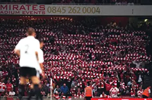 Arsenal V Sparta Prague 2007-08 Prints: Arsenal Fans in Glory: 3-0 Over Sparta Prague in the UEFA Champions League (2007)