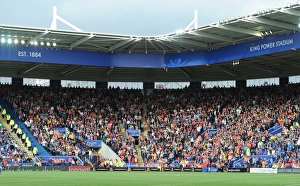 Images Dated 20th August 2016: Arsenal fans. Leicester City 0: 0 Arsenal. Premier League. The King Power Stadium