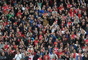 Arsenal Fans at Manchester City: Premier League Showdown (2012-13)