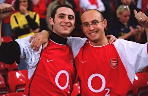 Arsenal V Southampton FA Cup Final Prints: Arsenal fans before the match. Arsenal 1: 0 Southampton. The F