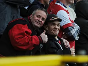 Arsenal Fans at Norwich City vs Arsenal: Premier League 2013-14