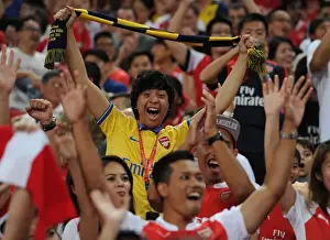 Arsenal Fans Passion: A Singapore Showdown - Arsenal vs. Everton at the 2015 Asia Trophy