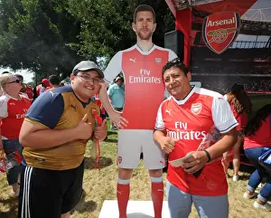 Arsenal Fans Passionate Pre-Match Gathering: The Stubhub Centre Before Arsenal's 3:1 Victory