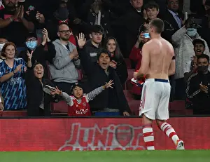 Arsenal Fans Request Rob Holding Shirt After Carabao Cup Match vs AFC Wimbledon