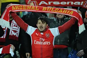 Arsenal Fans in Sofia: PFC Ludogorets Razgrad vs Arsenal FC, UEFA Champions League 2016-17